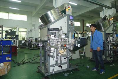 Plastic Caps Hot Automatic Stamping Machine / Cosmetic Tube Foil Printing Machine