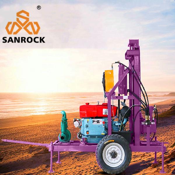 Портативная буровая установка для бурения скважин для воды Гидравлическое оборудование для бурения скважин для малой воды