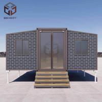 EPS/PU/Rock Wool Sandwich Panel 20FT Casas pré-fabricadas para habitação temporária ou permanente