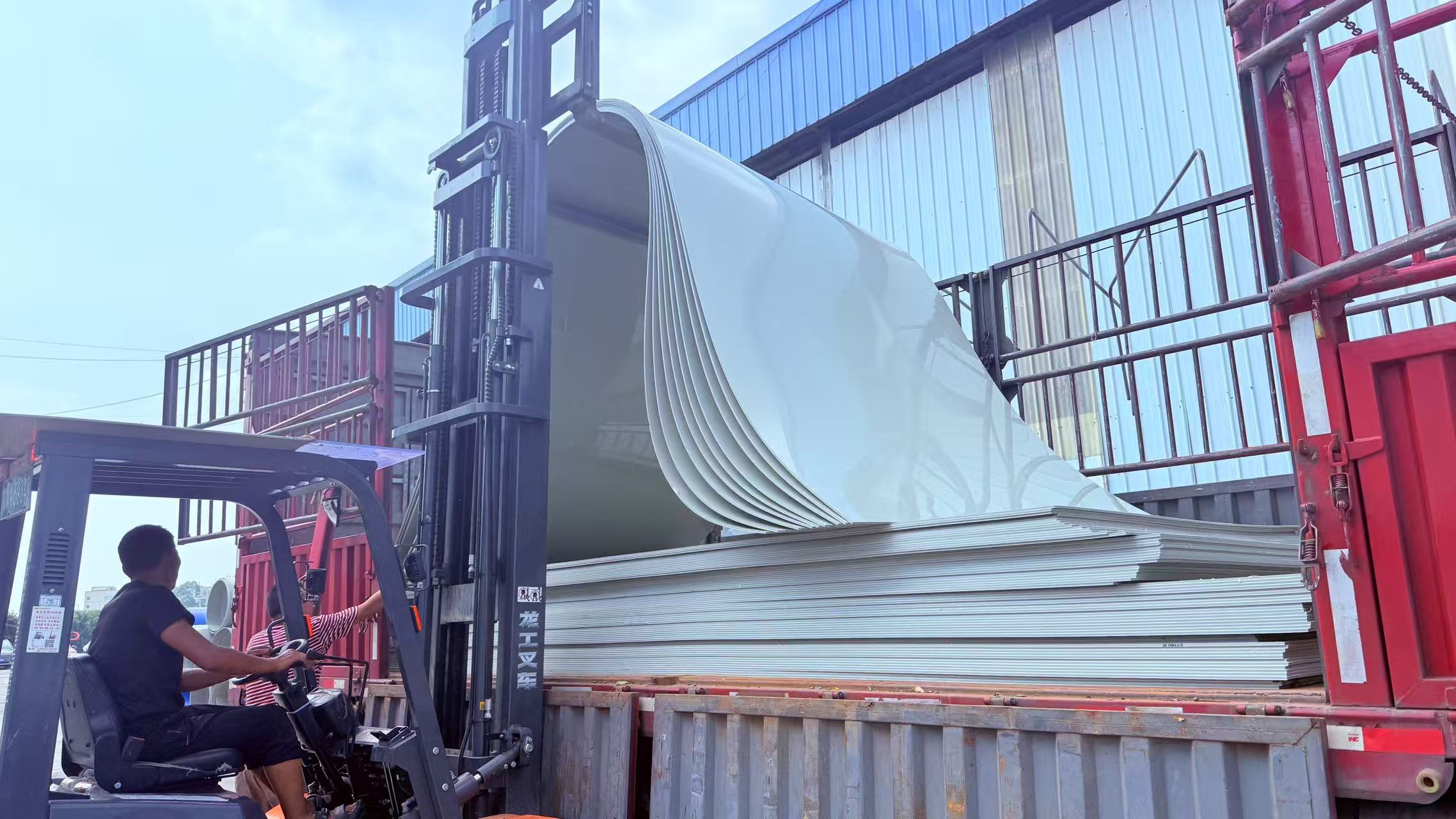 Recyclable Polymer Plastic Sheets White Polypropylene Sheet For Food Packaging ​