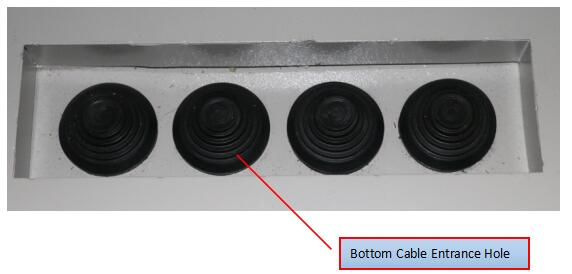 Шкаф IP55 батареи приложений оборудования на открытом воздухе с анти- замком пункта похищения 3