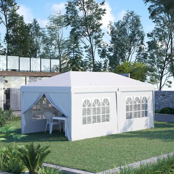 AJUNION Customized Size Outdoor Party Tent Pop Up Gazebo Tent with High Density Fabric