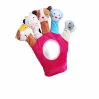 20cm Short Plush Parent Child Interactive Glove Toy