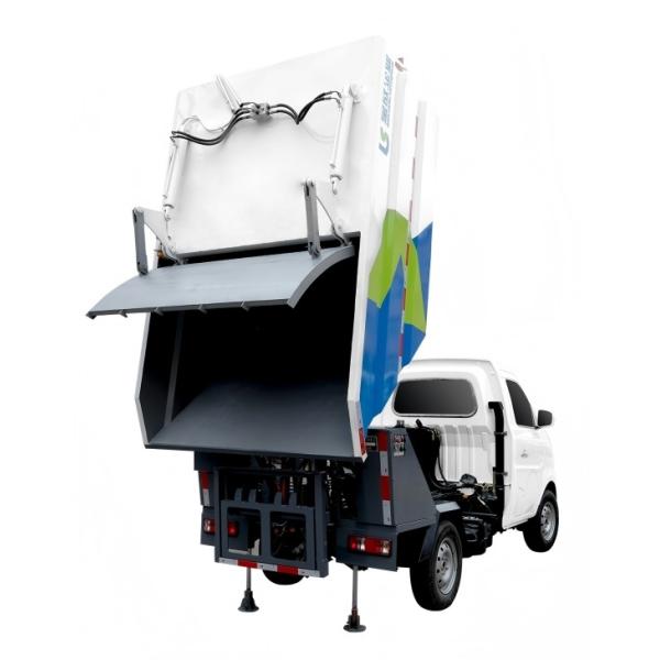 Gasoline Powered 2.84ton Waste Dump Truck For Garbage Collection And Transportation
