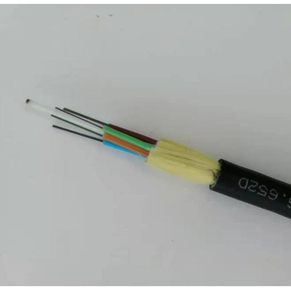 Aerial ADSS  24 Fibers 100m Span Single Mode Fiber Optic Cable Outdoor