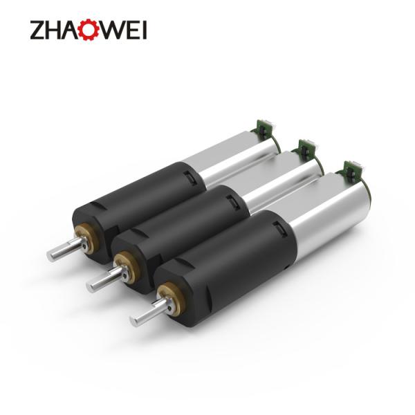 Low Noise Micro Planetary Gearbox 864rpm 12V Stepper Brushed DC Motor