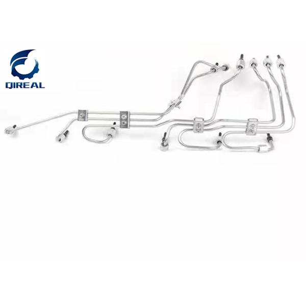 6D34 Engine High Pressure fuel pipes for excavator fuel injection pumps parts