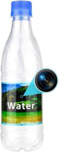 Plastic Water Bottle Hidden Camera 1080P Battery Powered Covert Surveillance