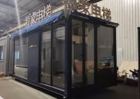 20ft démontables ont préfabriqué la rétro exposition de récipient d'expédition