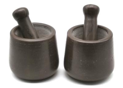 Household Marble Stone Mortar And Pestle Hand Press Herb Spice Garlic Masher Bowl
