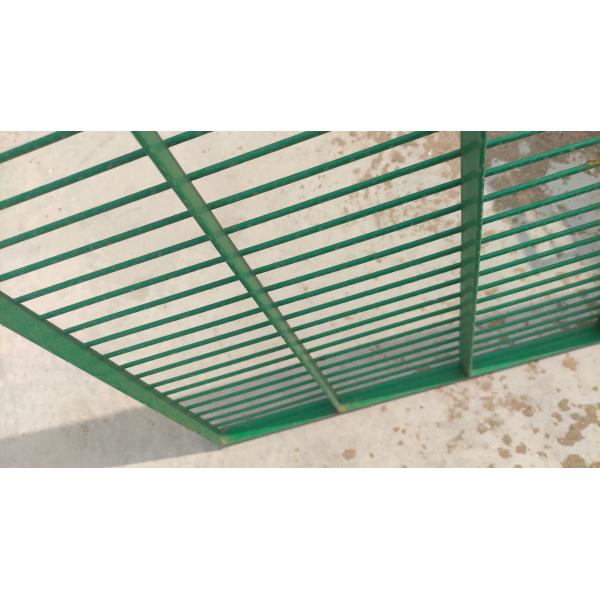 Green Wire Grate Fencing Grid Catwalk Metal Grating For 1mx2m Dip Plastic