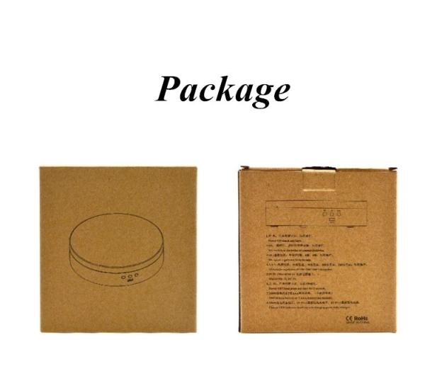 13.8cm Advertising Electric Rotating Display Stand For Commercial Devices