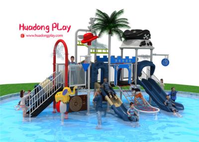 Adventurous Water Park Playground Equipment , Attractive Water Park Slide  820*530*410cm