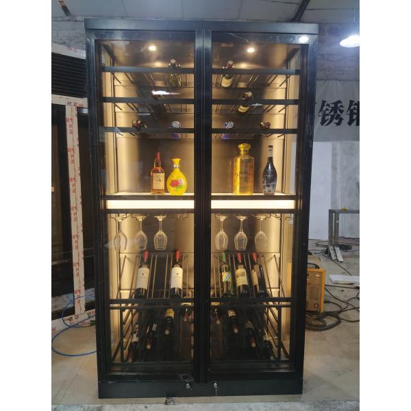 Шкаф дисплея вина высокого качества с шкафом вина мебели винного магазина высокорослым