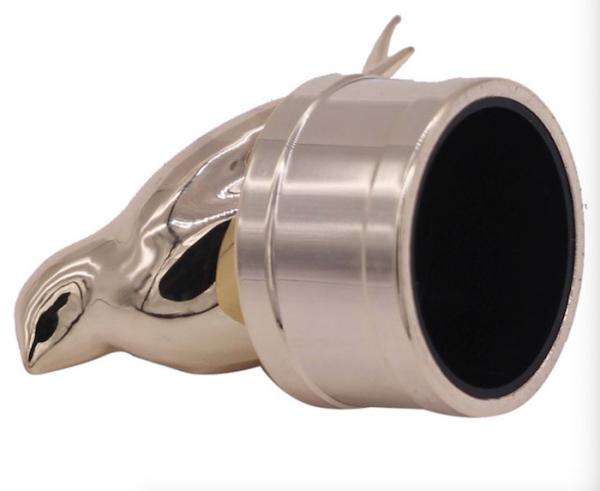 Modern And Fashionable Zinc Alloy Perfume Bottle Caps With Custom Bird Design For High-End Fragrances