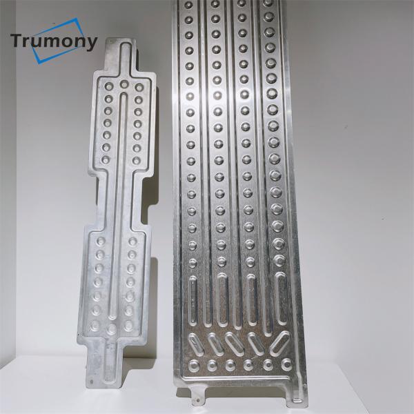Thickness 3mm Insulating Coating Aluminium EV Battery Module Coolant Plate