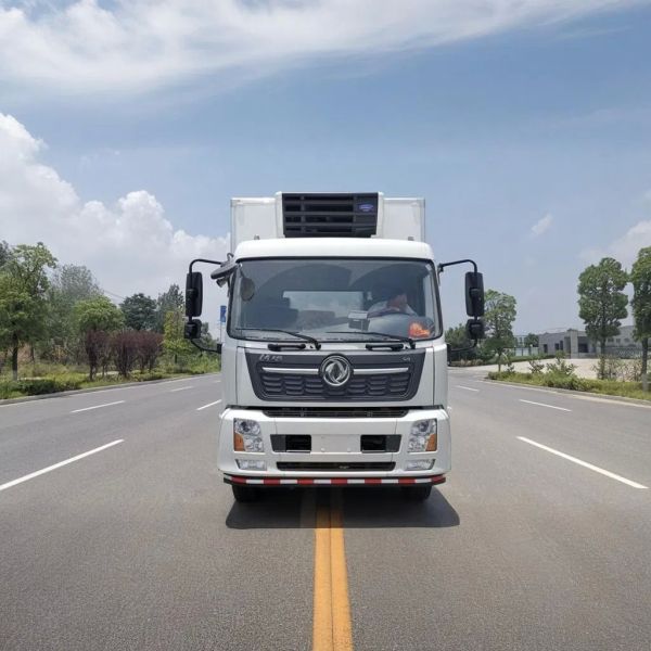 Dongfeng 6.5m/7.8m Refrigerated Food Transport Freezer Vehicle Refrigerator Van