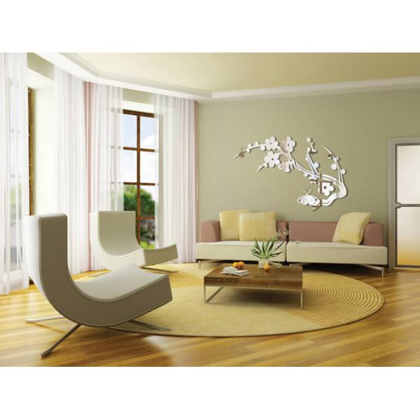 CM-002 Eco-friendly Acrylic Wall Mirror Sticker for Livingroom Decoration