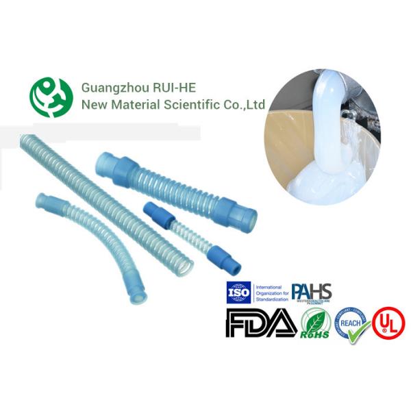 Tube Connector Medical Grade Platinum Cured Silicone Rapid Vulcanization