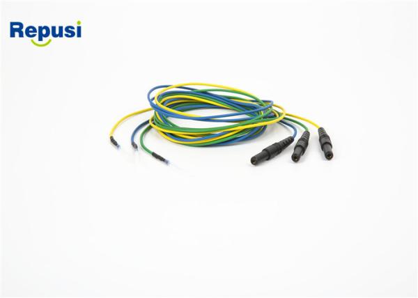 ISO13485 Subdermal Needle Electrodes For IOM Single Lead 1.5M Lead Wire