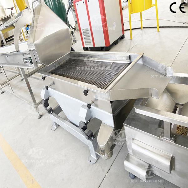 Crible vibrant à double couche en acier inoxydable S304 pour cacahuètes