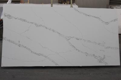 P8115 Artificial Quartz That Looks Like Calacatta Marble With 93% Natural Quartz