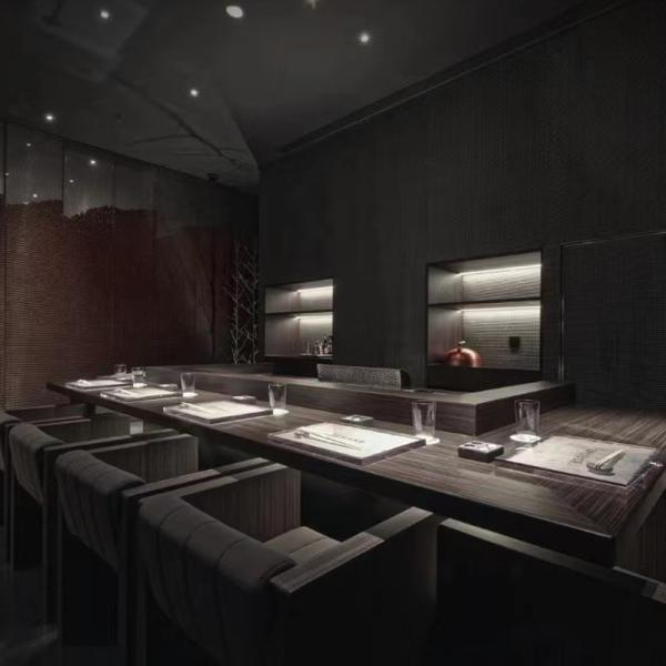 8-10 asientos de acero inoxidable Teppanyaki mesa de parrilla para restaurantes