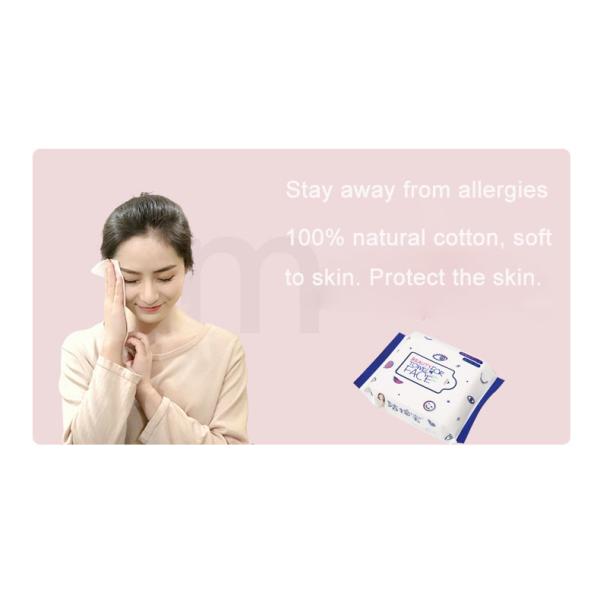 Anti Bacterial Soft Makeup Cleaning Wipes For Eradicating Mites Effectively