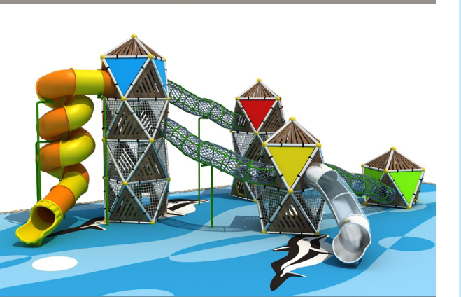 Immersive-Themed Stainless Steel & PE Composite Slides – Where Art Meets Adventure in Every Playground