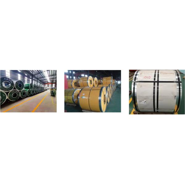 0.1 mm a 3.0 mm de espesor bobina Cr 201 202 304 316 de acero inoxidable para materiales de construcción