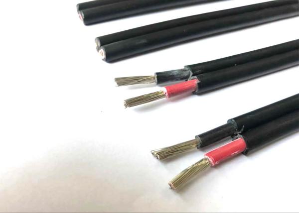 Cable solaire photovoltaïque sans halogène au noyau de cuivre de 6 mm2 Résistant au climat