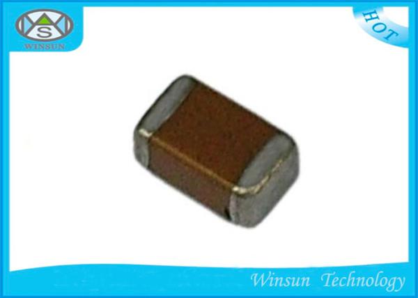 High Reliability Ceramic Capacitor 0.5pF - 10uF Gray 1206 / 3216 Soldering Resistance