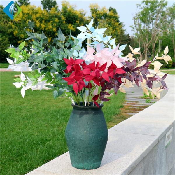 Wedding Decoration Artificial Honeysuckle Flowers , Lonicera Japonica Leaves