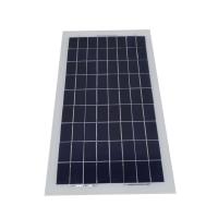 le panneau solaire de poly silicium de 15W 18V pour le verre à la maison du système d'alimentation solaire ZW-15W-18V a stratifié le panneau solaire