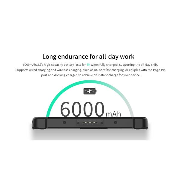 Водостойкий IP65 8-дюймовый прочный планшет с NFC и ARM Octa-Core процессором Android 10