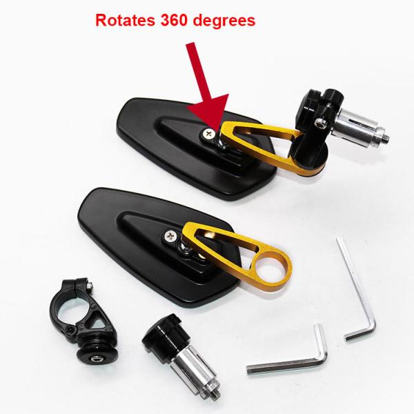 Convex Mirror Side Mirror for Motorcycles Perfect Fit Hot Seller
