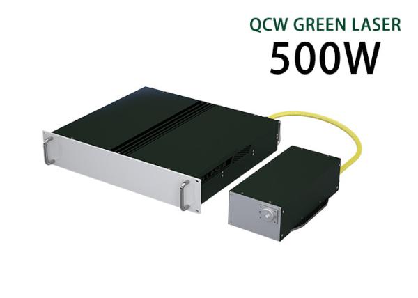 500 Watt Compact Green QCW Fiber Laser Single Mode Nanosecond