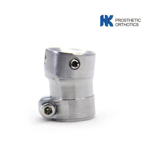 Stainless Steel Pediatric Prosthetic Tube Clamp Adaptor 10° Tilt