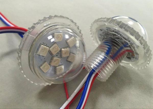 Lâmpada programável 35mm UCS2903 IC do pixel do diodo emissor de luz IP65 para a tela exterior dos meios
