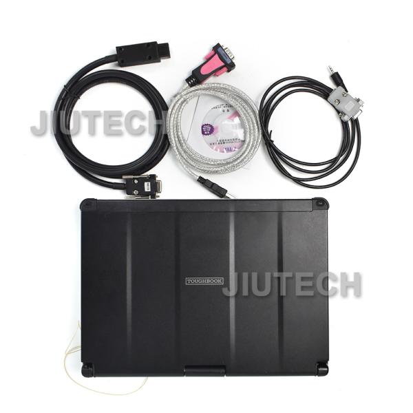 Câble diagnostique de chariot élévateur pour le chariot élévateur au scanner MUT de câble d'adaptateur du diagnostic 16A68-11320 Toughbook CF-52 de MITSUBISHI