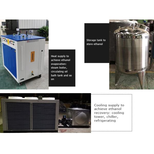 испаритель фильма неразрывного течения 5.6kw горизонтальный