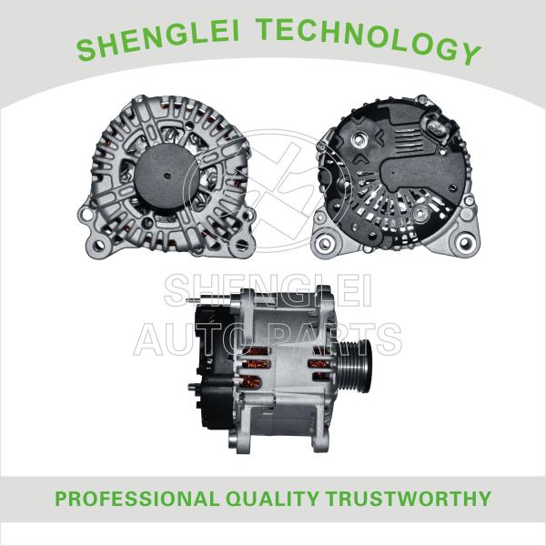 Aluminum Material Volkswagen Car Alternator Skoda / Audi A1 A3 1.2 Model Supported