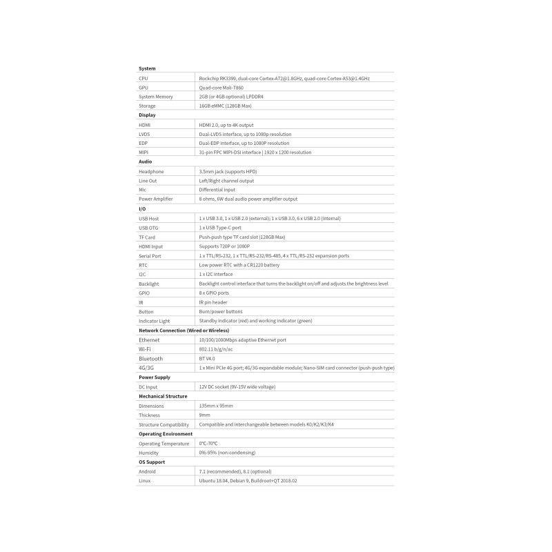 K4 Android Machine Board LVDS and EDP for 1080p FHD decoding support