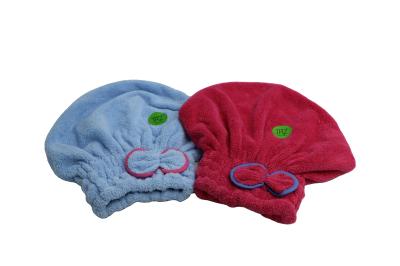 OEM ODM Microfiber Hair Drying Towel Quickly Absorb Spills