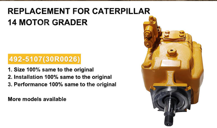 230-4176 Hydraulic Steering Pump for Wheel Bulldozer 988H 966H 972G II - Premium Quality Replacement