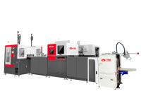 Máquina automática de formación de cajas de cartón de doble cabeza de alta velocidad para cajas rígidas