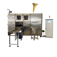 Cône complètement automatique de la gaufre 2.25KW faisant à machine la structure métallique