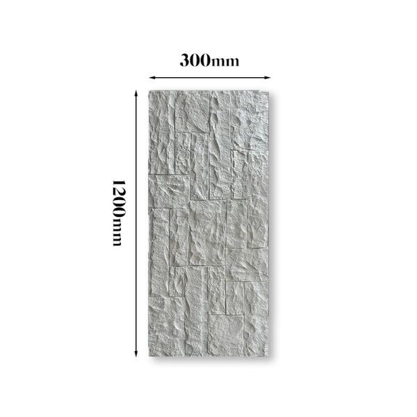 Waterproof PU Stone Castle Veneer Wall Panels Anti Mold Lightweight For Villa Patio