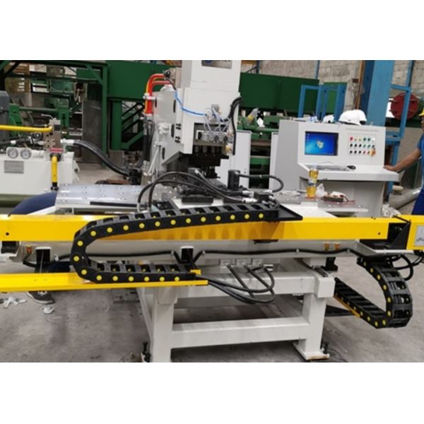BT50 Drilling Spindle CNC Punching Machine For Steel Metal Sheet Hole Forming 40mm Drilling Thickness