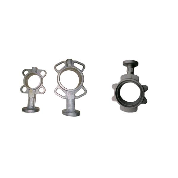 Ductile Iron Butterfly Valve Body Casting Wafer Style High Performance ISO9001